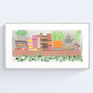 Book art  | Kids Art | Modern Wall Art Decor | Minimalist Digital Prints